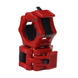 Barbell Collar, Chetexus Non-Slip Barbell Clamps Clips,2 inch Professional Olympic Weight Locks Collar Clips Great for Workout, Weightlifting, Fitness & Strength Training (Black)