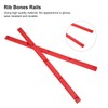 WQAPVHBG 2Pcs Skateboard Rails for Deck, POM Stable Skate Rails,