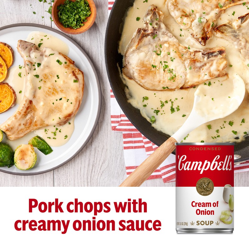 Campbell's Condensed Cream of Onion Soup, 10.5 oz Can (12