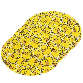 Yellow Duck Scrub Sponges Expanding Farmhouse Rooster Animals Kitchen Cleaning Sponge Washing Dishes Non-Scratch Compressed Sponges Foam Compostable Pop up Sponges 3 Pieces