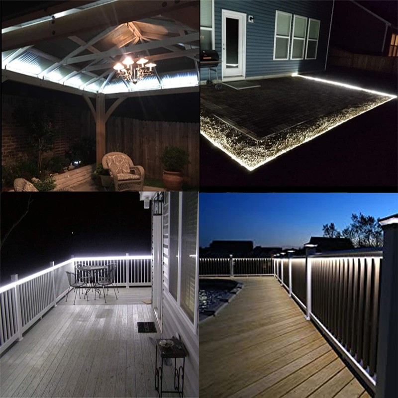 Solar LED Strip Lights Outdoor, 32.8ft 560 LEDs LED Strip