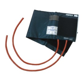 Medline Double-Tube Neoprene Inflation Bag and Nylon Range Finder Cuffs Adult