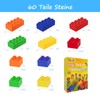 Cabeeskii Large Building Blocks, 60PCS Big Building Bricks Sets for