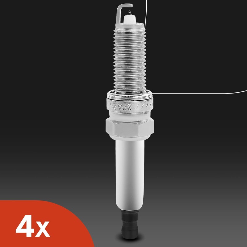 A-Premium Ignition Coils and Spark Plugs Kits Compatible with Hyundai