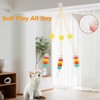 JIARON 6 PCS Interactive Cat Feather Toys, Indoor Hanging Retractable