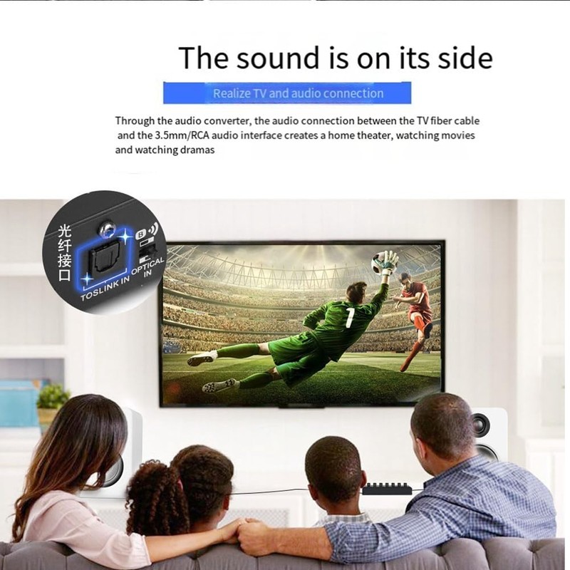 Peakloong Digital to Analog Audio Decoder Amplifier Optical Coaxial to