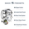 Haimont Hydration Running Vest Backpack Pack with 2 Water Bottles,