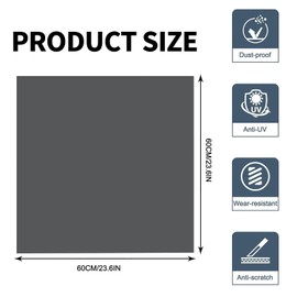 YeahBoom Washing Machine Cover 60 x 60 cm, Washing Machine Cover, Washing Machine Cover, Washing Machine Cover, Non-Slip