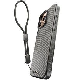 REBEL Aluminum Lanyard Insert & Strap Bundle Upgrade Kit for GEN6/GEN5/FLEX16/FLEX15 Aramid Fiber Cases (Black Strap)