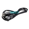 Small Lab AC Power Cable, 3.9 ft (1.5 m), 3