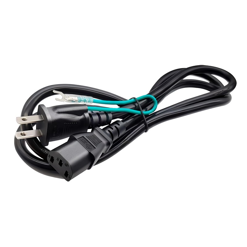 Small Lab AC Power Cable, 3.9 ft (1.5 m), 3