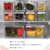 Kokubo KK-646 Transparent Vegetable Storage Container with Grate, Small, Made