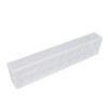 Acrylic Flower Vase Clear Rectangular Centerpiece Box Home Decoration for