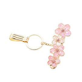 Bag Key Clip, Shell/Cherry Blossom, Cherry Blossom, Key Clip, Women's, Can Find Your Key in 2 Seconds, Stylish, Popular, Gift