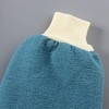 4 Piezas Guantes de Baño de Doble Cara, Gruesos y