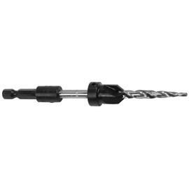 W.L. Fuller C102HT 13/64" Taper Point Drill Bit with Countersink and 1/4" Quick Change Hex Shank