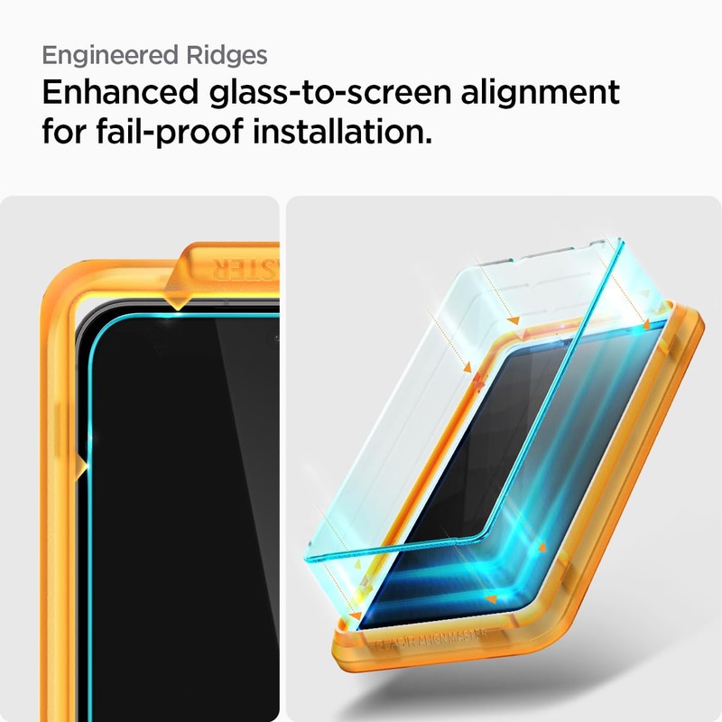 Spigen Tempered Glass Screen Protector [GlasTR AlignMaster] designed for Galaxy