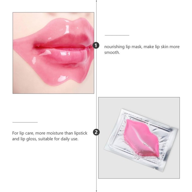 Mascarilla Exfoliante Labial con Colágeno 15 Unidades para Tratamiento Diario