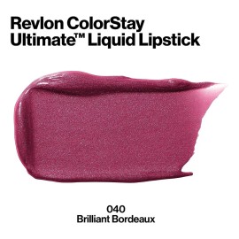 Revlon Labial Líquido Cs Ultimate Liquidlipstick Brilliant Bordeaux Acabado Satinado