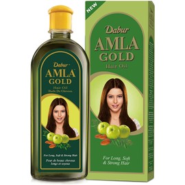 Dabur Amla Gold, Repair Hair, Amra, Almond, Henna Enriched Hair Dry Hair Repair 300ml