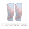 1 Pair Knee Brace Thickened Pads Breathable Mesh Silicone Spring