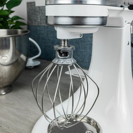 MITCHENIFY 4-Pack Stainless Steel Spring and Washer Fit for Kitchenaid Stand Mixer, Quick Install Accessories and Upgrade Parts Kit