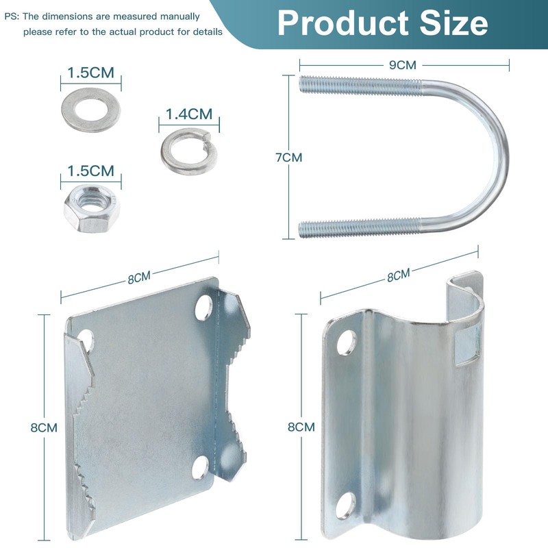 for Gen2 Starlink RV Mount,Heavy Duty Stainless Steel Mouting Kits