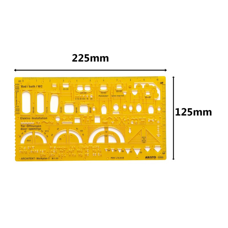Aristo Architects template (1:50)