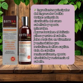 Shampoo Engrosador 480ml  Sérum 125ml Kit Botika                                                                                                      