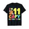 I'm 11 Year Old Capy Birthday To Me 11th Birthday