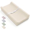 Blissful Diary Vegan Leather Baby Changing Pad with Waterproof &