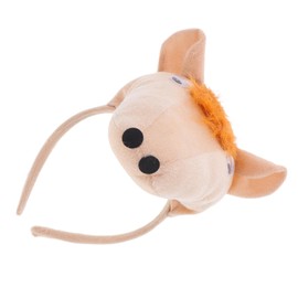 [NUOLUX] Horse Headband Funny Headband Animal Party Costumes Horse Ear Headband Animal Costume Adult Costume Accessories Cosplay Party Supplies Livestock Headband Cotton Beige