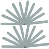 WOONEKY 20pcs Double-sided Nail Buffering Files Professional Manicure Tools for
