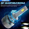 SONRUIJIE H1 LED Headlight Bulb,180W 36000LM, 1:1 Halogen Size, All