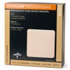 Medline Optifoam Non-Adhesive Foam Dressings, Sterile, 4" x 4" (Pack