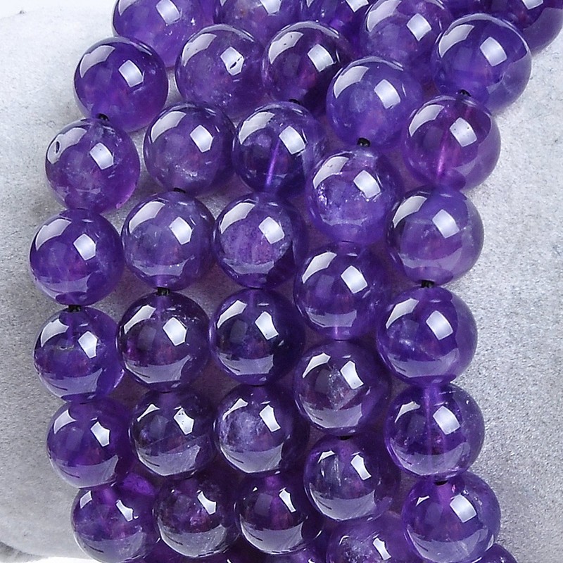 Massive Beads Natural Healing Power Gemstone Crystal Round Beads Unisex