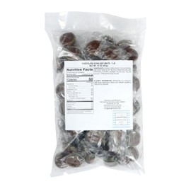 Chocolate Starlight Mints Candy, 1 Pound Bulk Candy (Approx. 75 pcs.), Individually Wrapped Choco Starlights