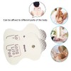 10 Unids/Set Almohadillas De Electrodos, Almohadillas Masajeadora, Accesorio