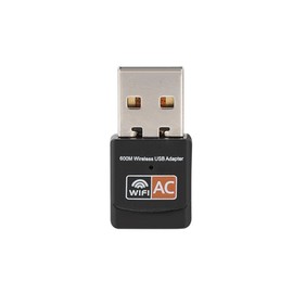 Dual Band 802.11AC 600M Wireless Network Card USB WiFi Adapter Built in PCB Antenna
