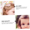 WOONEKY 6 Pairs Angel Wings Hair Clamps Girls Hair Accessories