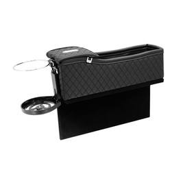 MAGICLULU 1Pc Vehicle Seat Storage Case Durable Car Sundries Organizer with Coin Storage Design for Mobile Phones Beverages More Car Seat Box for Efficient Space