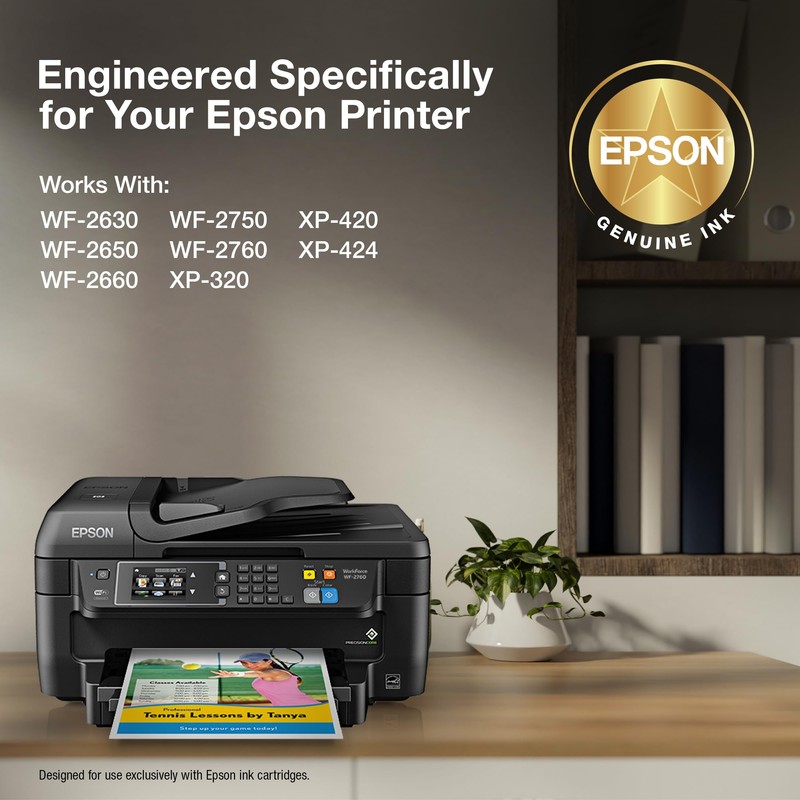 EPSON 220 DURABrite Ultra Ink Standard Capacity Black & Color