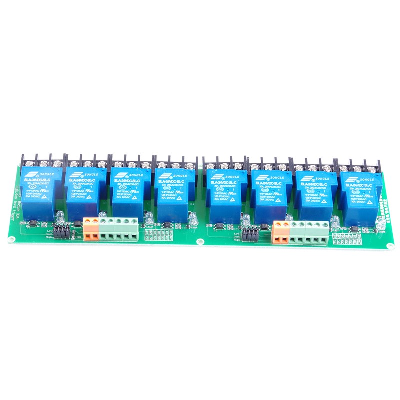 KNACRO 8-Channel Relay Module High Low Level Triggering Optocoupler Isolation