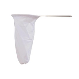 5" Large Reusable Coffee/Tea Filter Traditional Thai style Cloth Coffee Filter Sock Cloth Coffee Strainer Cloth Tea Filter Sock Metal Handle Filter Pour Over Coffee Dripper Filter Cloth Tea Filter