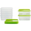 MiraHome Food Storage Containers Freezer Containers 0.75 L Rectangular High