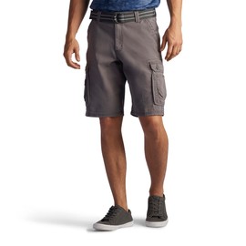 Lee mens Dungarees New Belted Wyoming cargo shorts, Vapor, 30 US