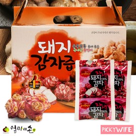 국내산 100% 자색 돼지감자즙 100ml 60포, 자색 되지감자 엑기스 진액 이눌린 홈쇼핑