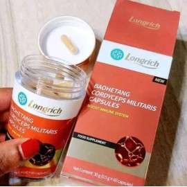 Longrich Cordyceps Militaris Capsule-Boosts Immune System(60 capsules) USA Brand