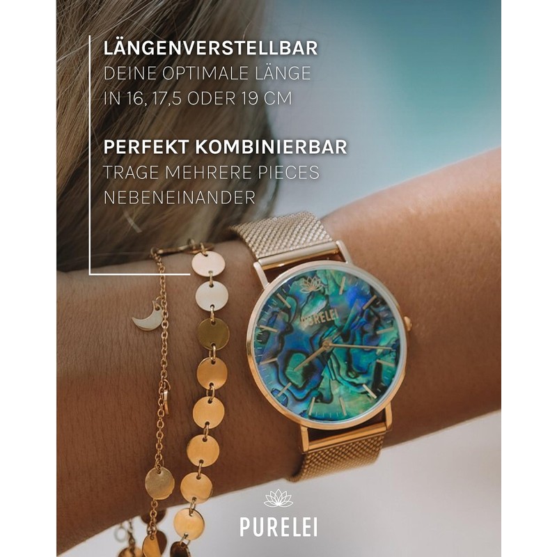 PURELEI® Kalani Bracelet, Stainless Steel