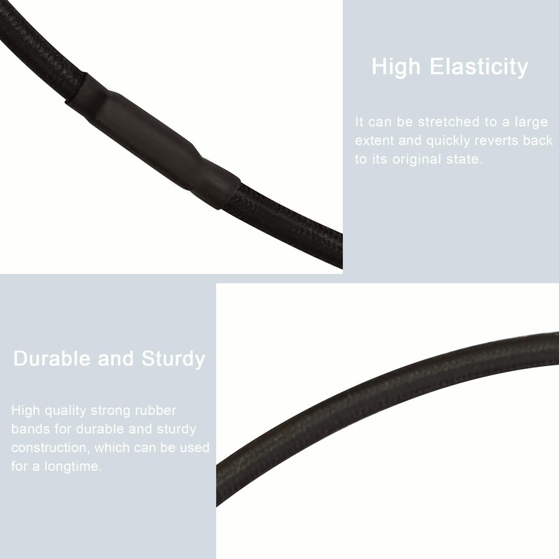 Mictop Universal Elastic Bands Replacement for Microphone Shock Mount Mic